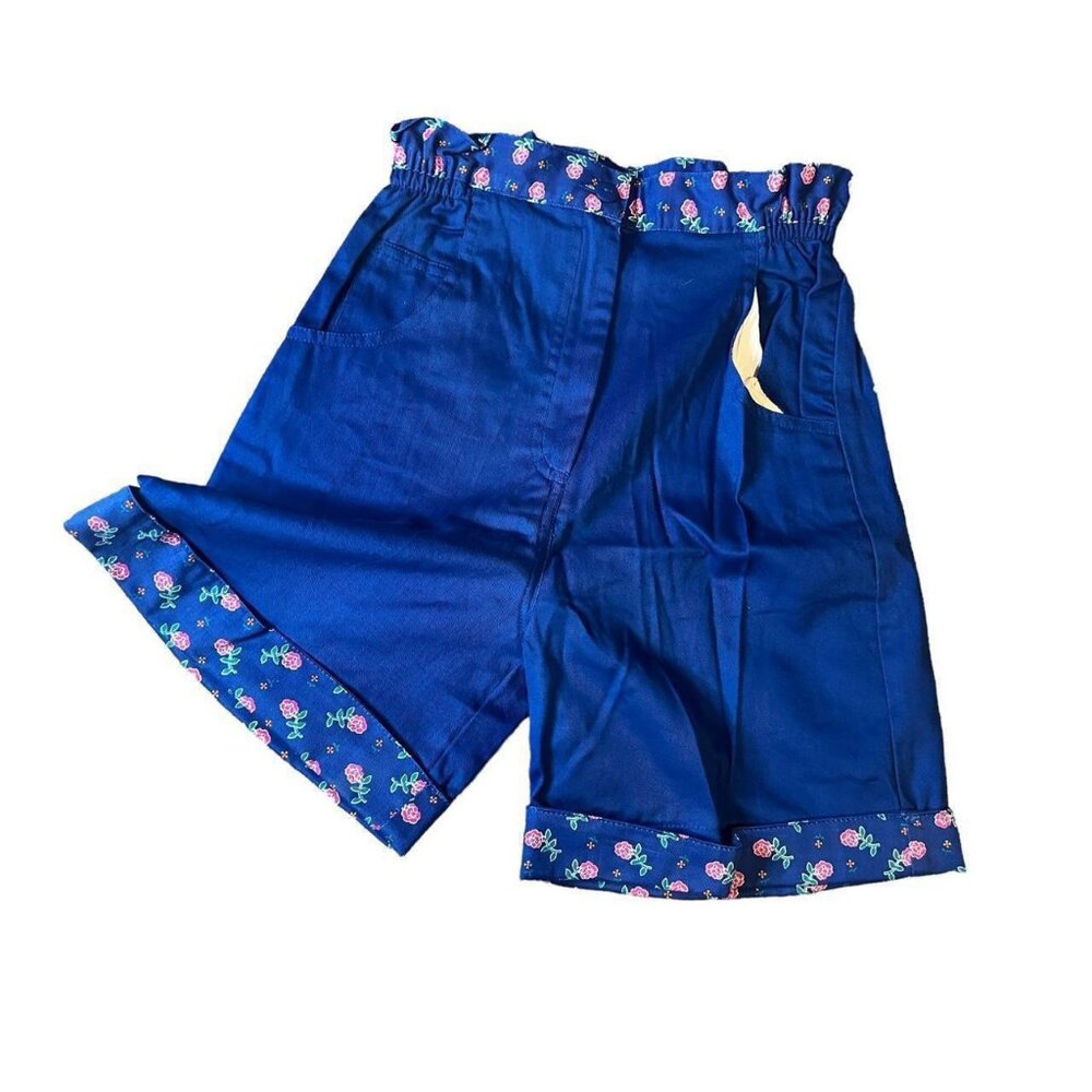Vintage Merona Roseprint High Waisted Shorts